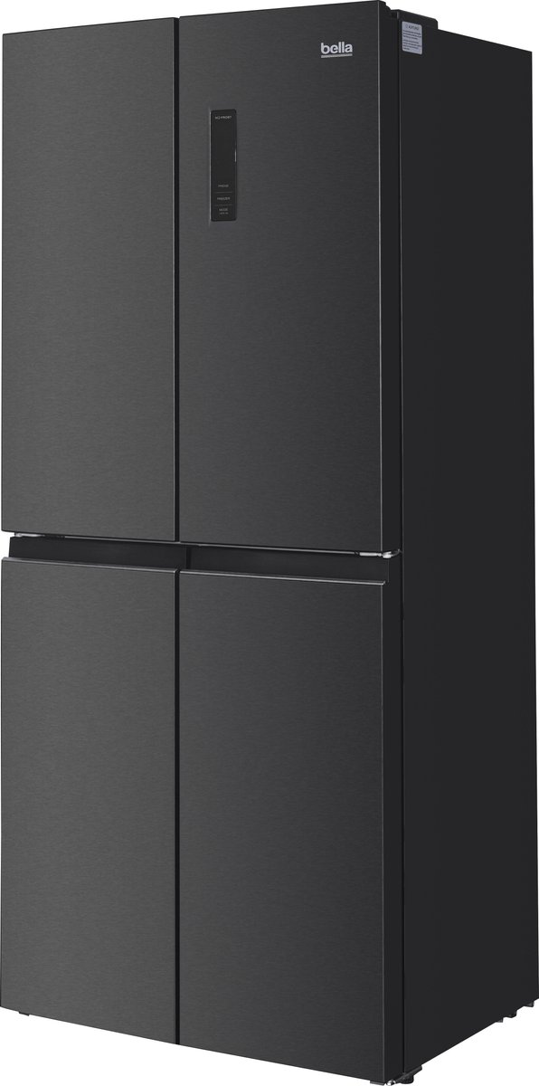 Bella BMD-448DDI - Amerikaanse Koelkast - 4 Deuren - No-Frost - Digitaal Display - 362 liter - Dark Inox — afbeelding 4