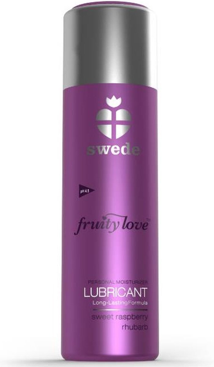 Goedkoopste Swede - Fruity Love Glijmiddel Framboos Rabarber 50 ml