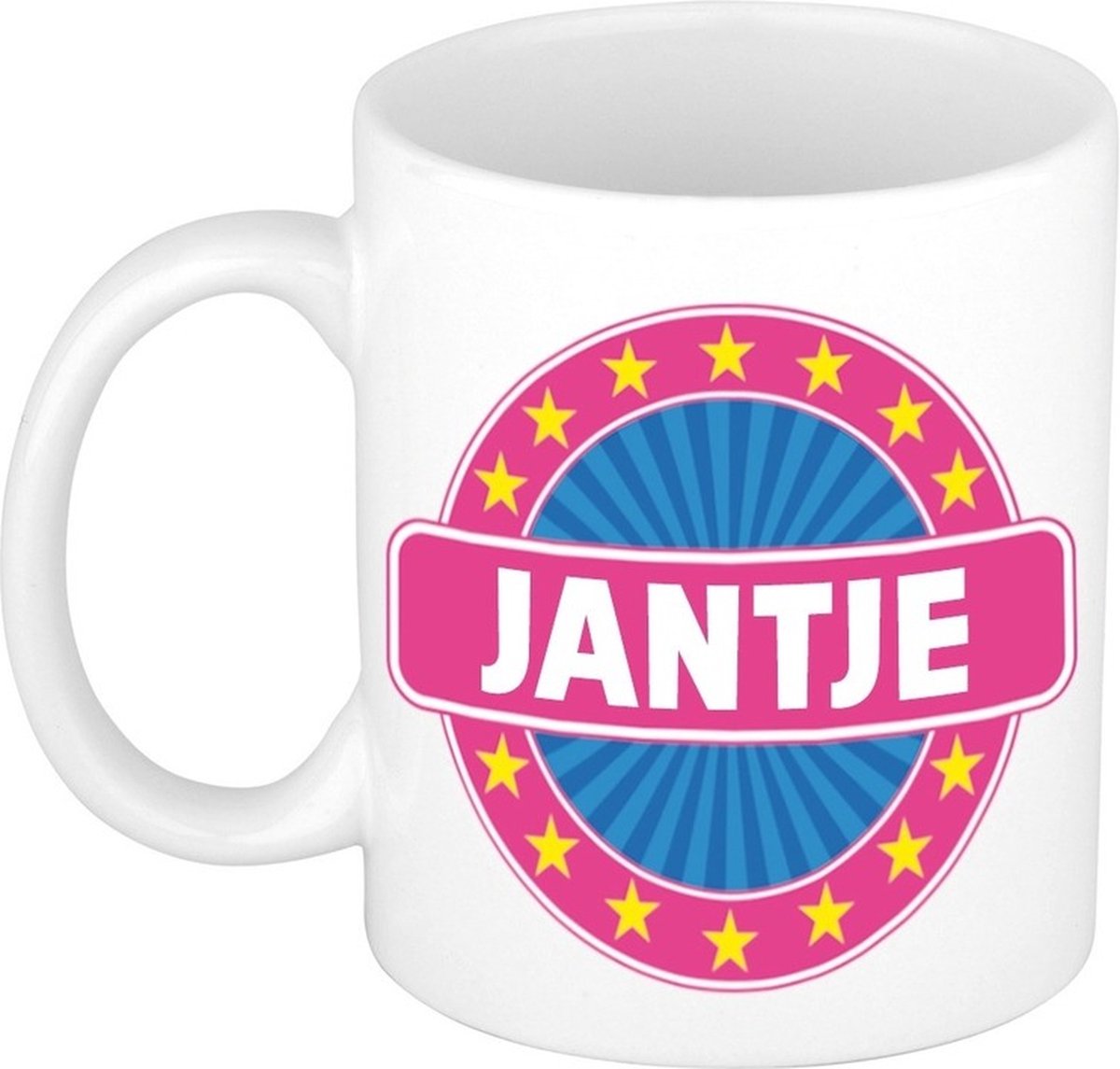 Jantje naam koffie mok / beker 300 ml - namen mokken