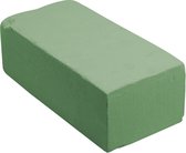 Mousse Florale, 45 Pièces Séries Blocs De Mousse Florale Sèche Ronde, Blocs Vert Pour Fleurs