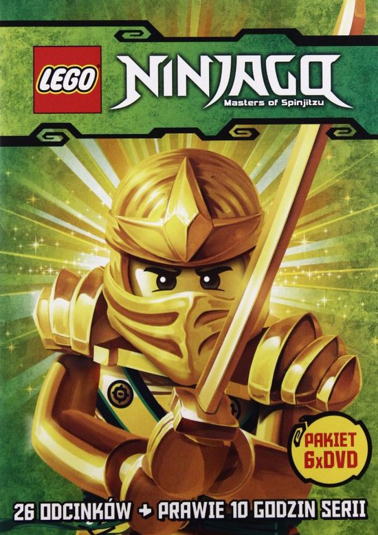 Dvd Ninjago Masters Of Spinjitzu Kirby Morrow Lego Ninjago
