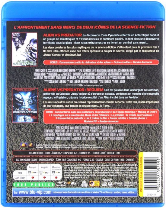 Alien vs. Predator [2xBlu-Ray] (Blu-ray), Onbekend | Dvd's | bol