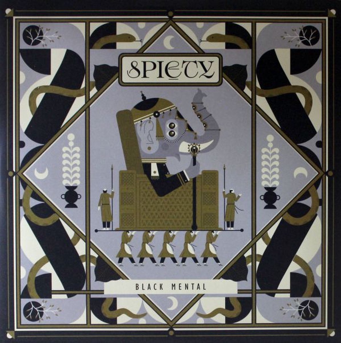 Spięty: Black Mental [2xWinyl]