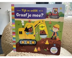 Omslag van Deltas 'Kijk en Ontdek, Graaf Je Mee?' Kinderboek 0580726