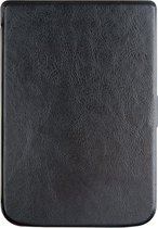 Shop4 - Geschikt voor PocketBook Touch Lux 5 Hoes - Book Cover Cabello Zwart