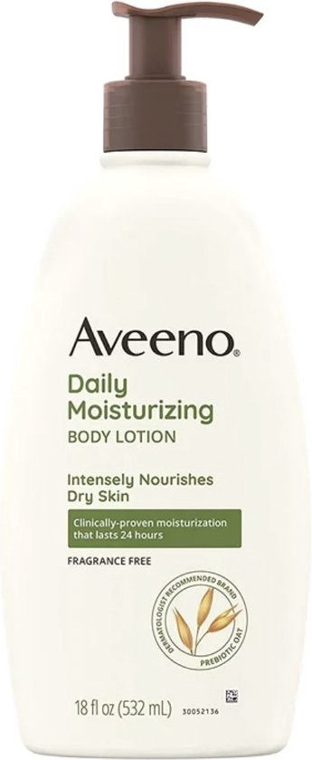 Aveeno Daily Moisturizing Lotion with Oat for Dry Skin 532ml bol