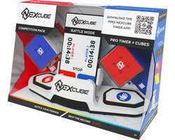 Nexcube Competition Pack - Breinbreker - Speed cube - Met 2 kubussen en een timer - Snelste speedcube op de markt!