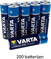 Varta Longlife Power AA Blister 20 - 200 piles