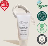 Mary & May Lemon Niacinamide Glow Vegan Wash off Pack 30g For Radiance