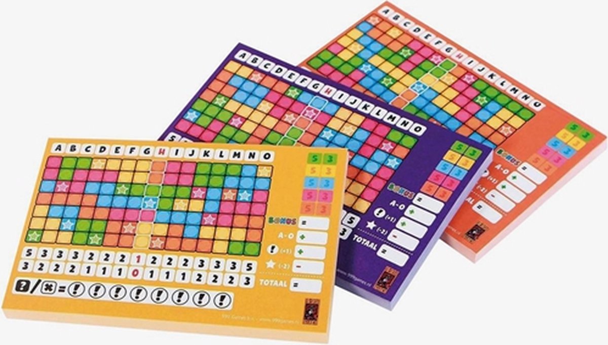 999 Games - Scoreblokken - Keer op Keer - Level 2, 3 en 4 - Dobbelspel — afbeelding 3