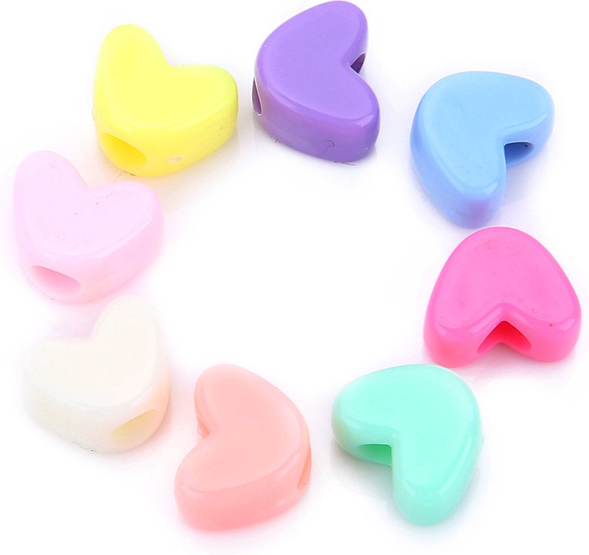 Beadthoven 4 stuks kralen pennen bulk kleurrijke hars acryl kralen strass bubblegum bal kralen kits faux suède kwastjes voor leraren studenten kantoor schoolbenodigdheden