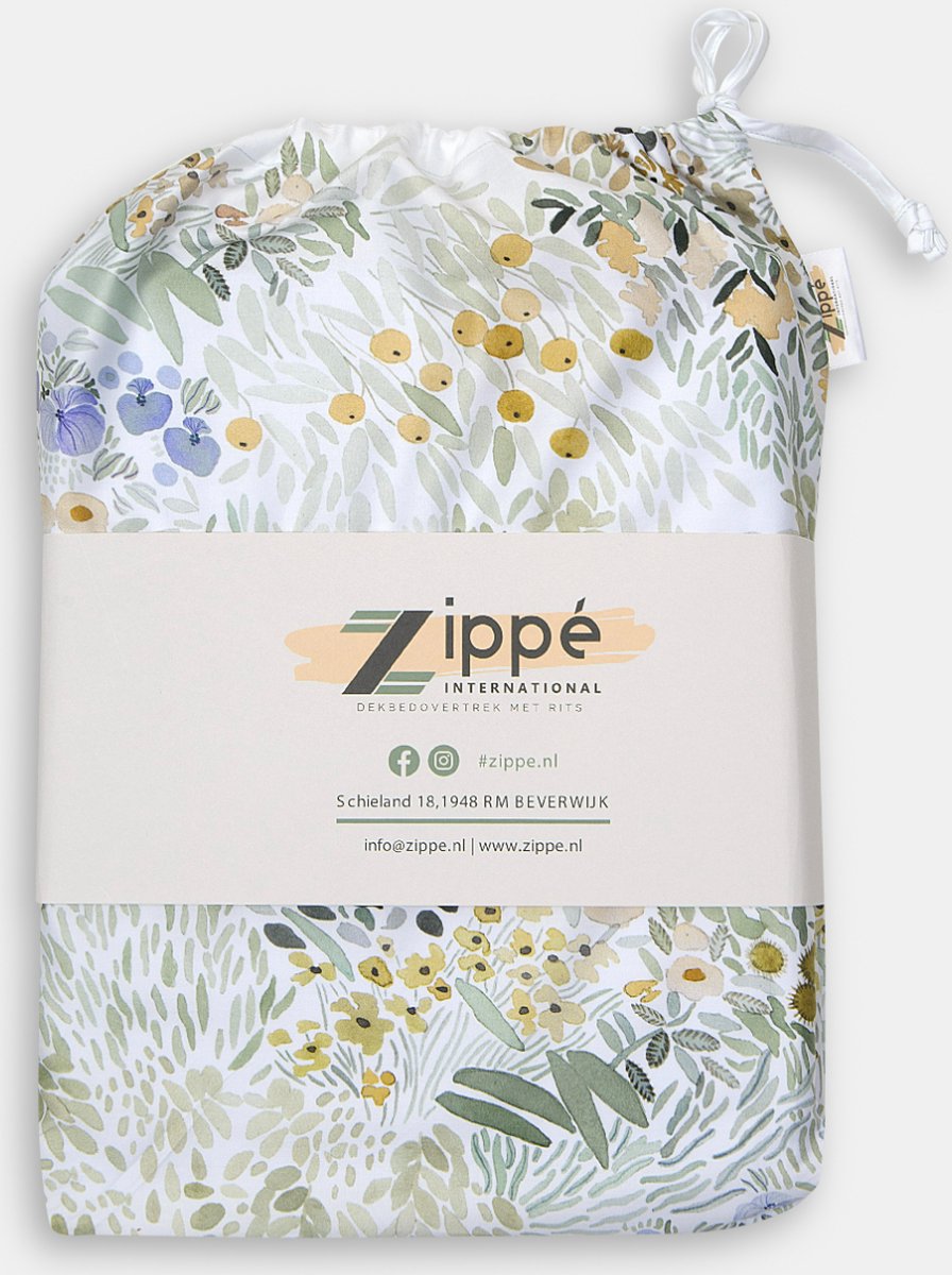 Zippé Printemps dekbedovertrekset met rits – Tweepersoons – 240x220 + 2 kussenslopen 60x70