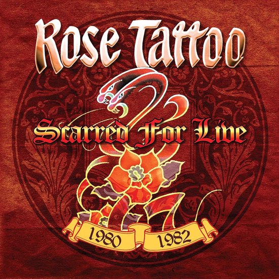 Rose Tattoo - Scarred For Live 1980-1982 (LP) (Coloured Vinyl) (Limited Edition)
