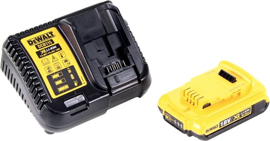 DeWalt DCV 100 D1 accubladblazer / bladblazer 18 V + 1x accu 2.0 Ah + lader — afbeelding 3