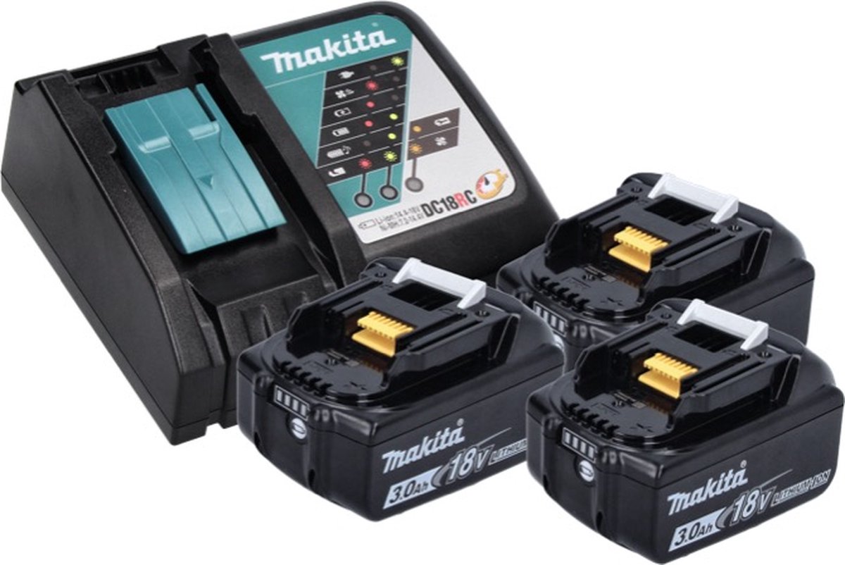 Kit Makita 18V – 2 Batteries 5,0Ah Li-Ion + Chargeur – Modèle DLX2131TJ