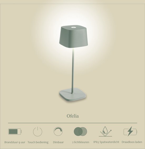 Ofelia, lampe sans-fil pour l'extérieur