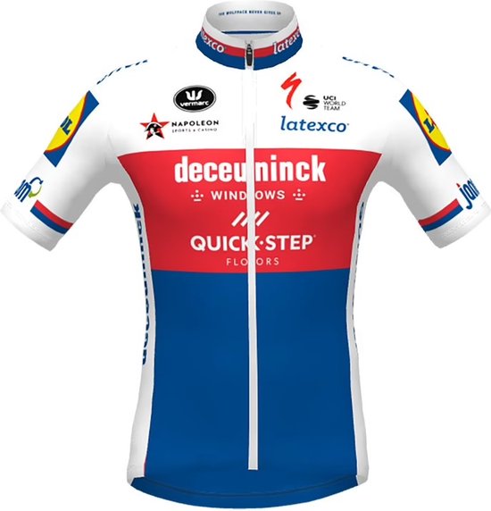 Deceuninck Quick-Step Vermarc 2021 TSJECHIE Kampioen Korte Mouwen Aero SP.L Maat XXL