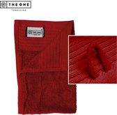 Serviette d'invité classique | 30 x 50 cm | Bourgogne - The One Toweling