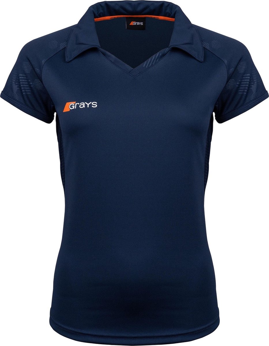 Grays hockeykleding Apex 750 Shirt Jnr Donkerblauw - maat 116
