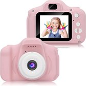 Denver Kindercamera FULL HD - 40MP Digitale Camera Kinderen - Foto en Video - 7 filters - 3 spelletjes - KCA1330 - Roze