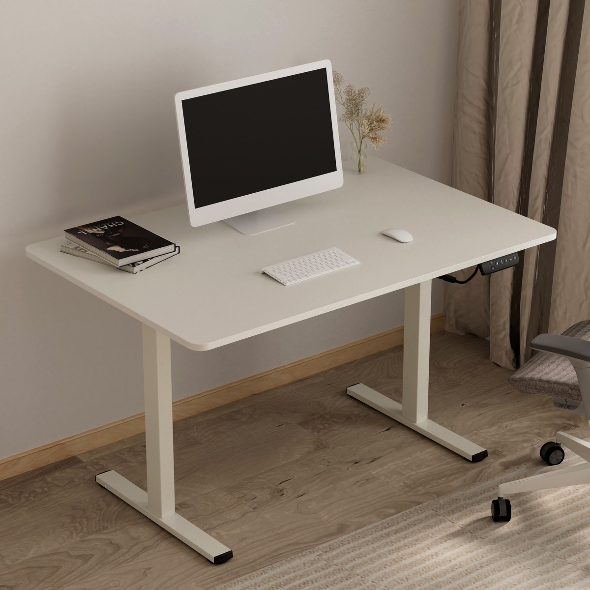 Vestland - Zit-Sta Bureau Elektrisch In Hoogte Verstelbaar - Wit thumbnail 3