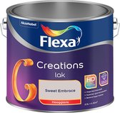 Flexa Creations - Lak Hoogglans - Sweet Embrace - Kleur van het Jaar 2024 - 2.5L