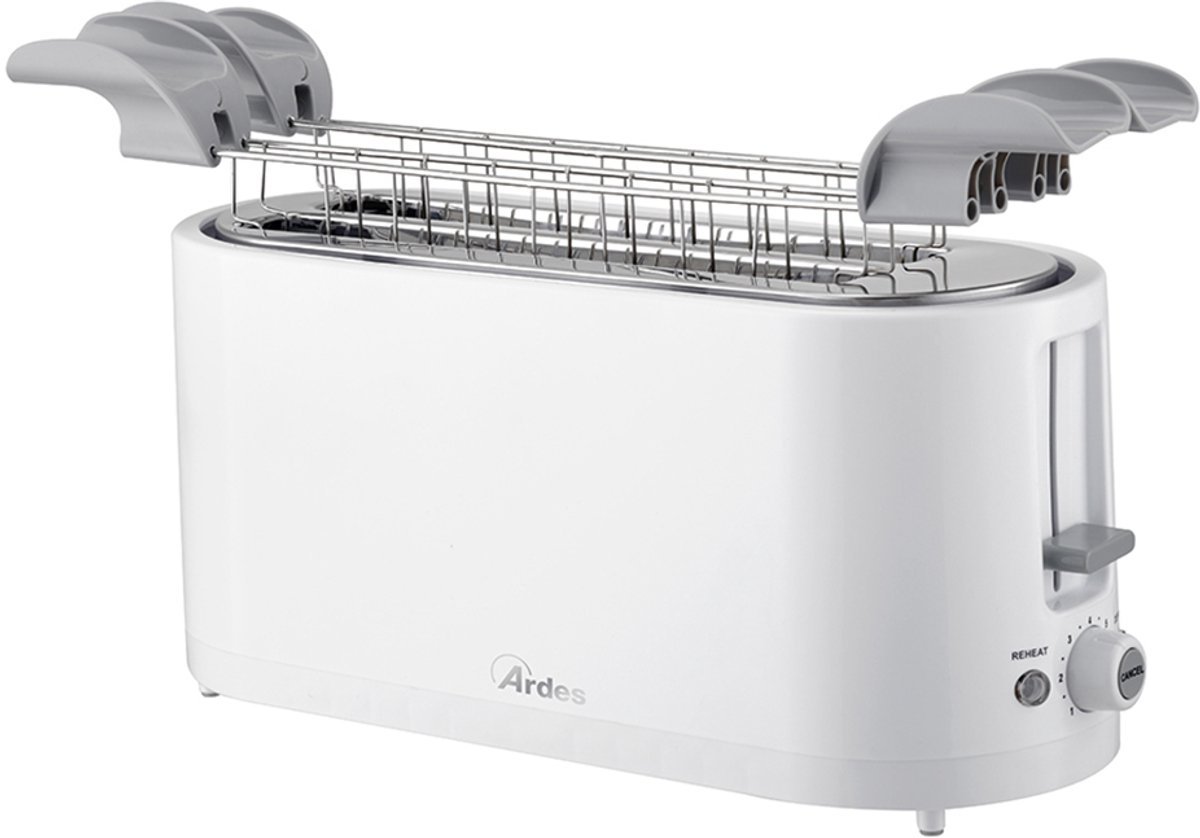 Ardes ARTOAST02 Broodrooster 4 Sneden 1400 W Wit