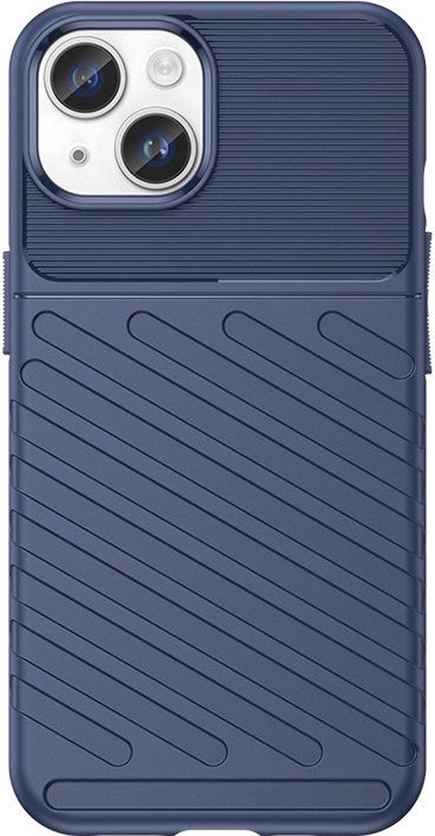 C-multi - Thunder Case - iPhone 15 Plus hoesje - Blauw