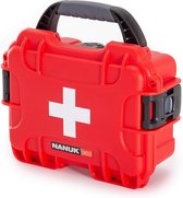 Nanuk 903 Case 903 empty – w/First Aid Logo - Red