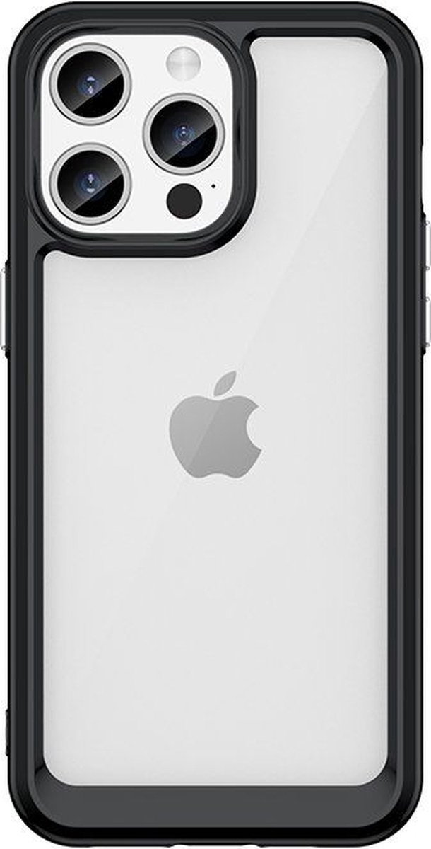C-multi - Outer Space - iPhone 15 Pro hoesje - Zwart