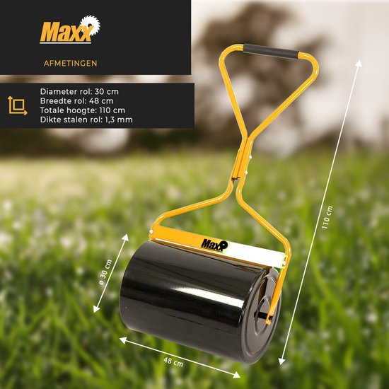 MaxxGarden Gazonrol - Gazonwals - Tuinwals - Graswals - 48 cm — afbeelding 3