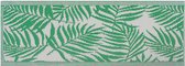 KOTA - Outdoor kleed - Groen - 60 x 105 cm - Polypropyleen