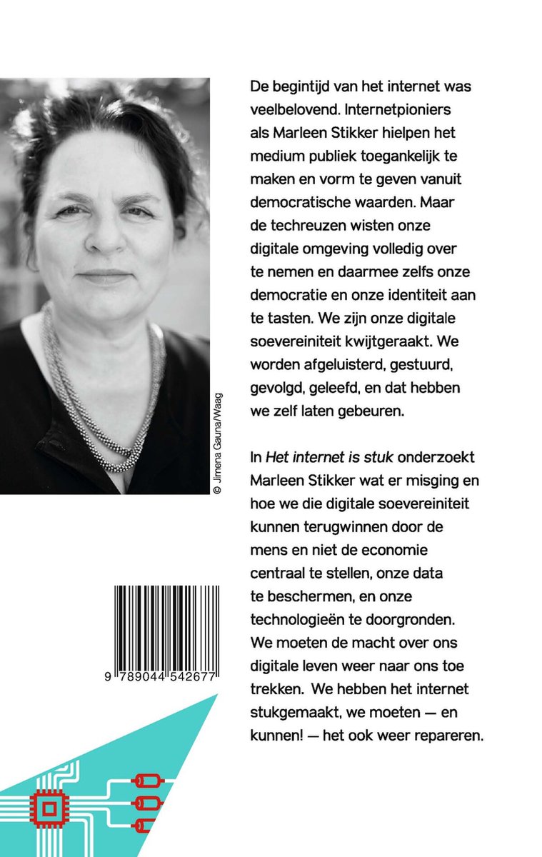 Het internet is stuk - back cover
