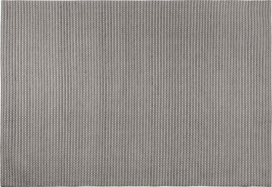 KILIS - Laagpolig vloerkleed - Grijs - 140 x 200 cm - Wol