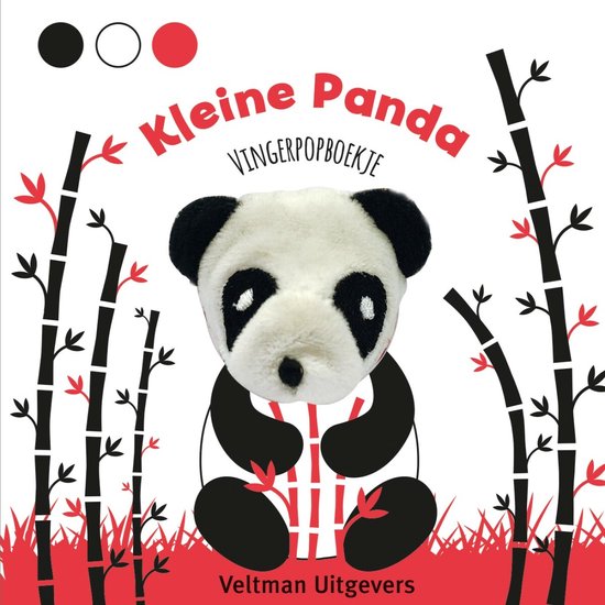 Vingerpopboekje Kleine Panda - cover