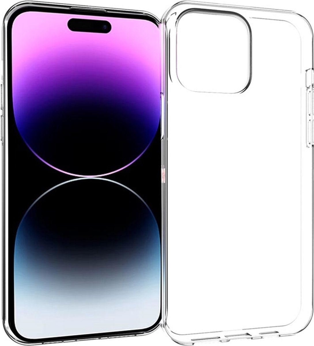 Soft Case - Clear, Apple Iphone 15 Pus - Doorzichtige Achterkant Hoesje