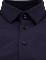 Hugo Boss overhemd mouwlengte 7 donkerblauw