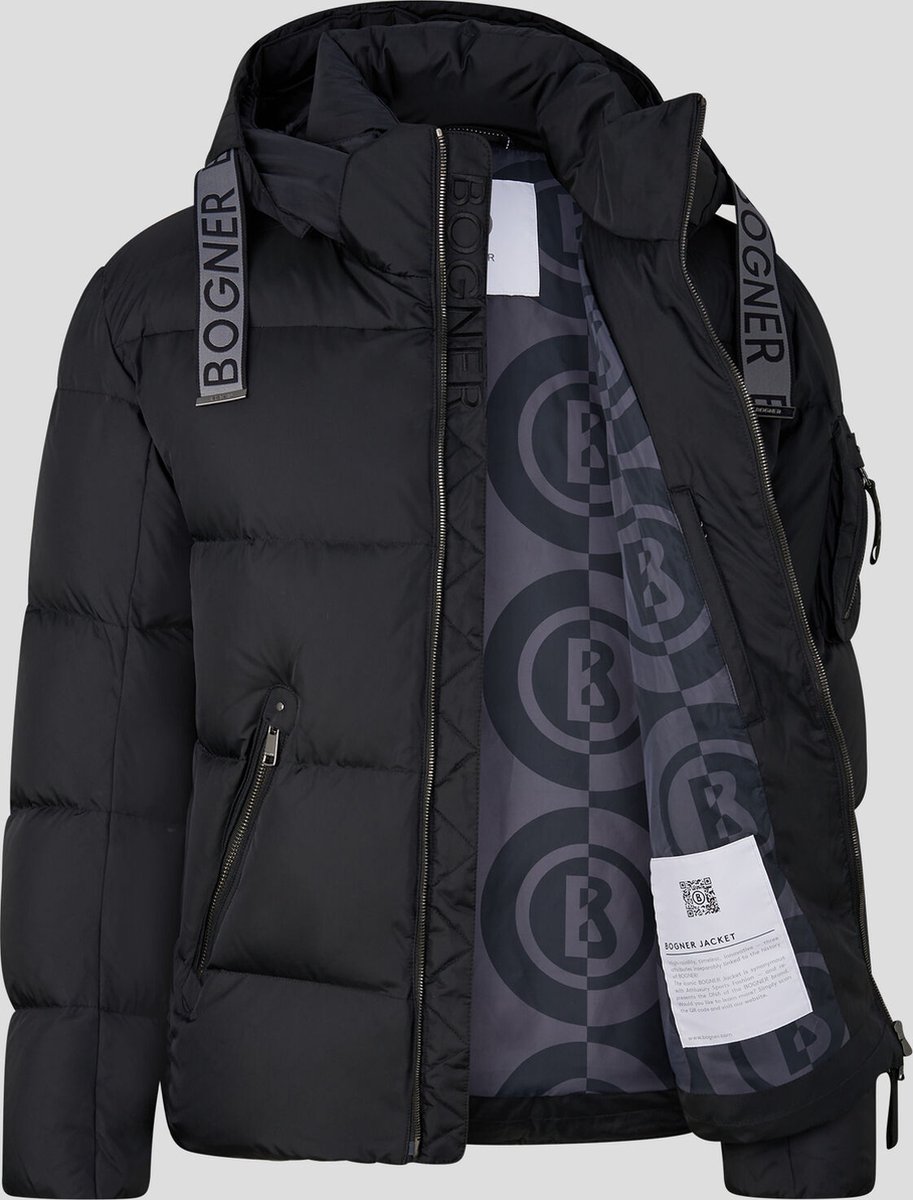 Bogner Heren Jamy-D Ski Jacket Black - Winterjas Voor Heren - Zwart - 58 |  bol
