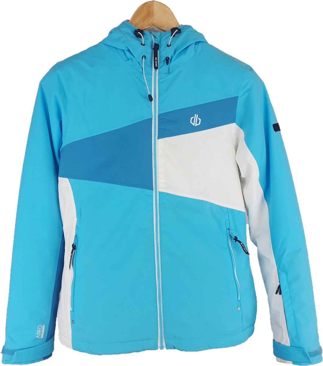 Dare2B Dames Ice Gleam III Jas RivBlu/Capri /36 Blauw