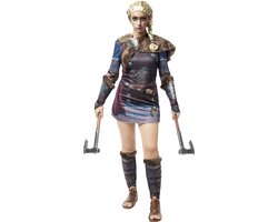 Funidelia | Assassins Creed Valhalla Kostuum voor vrouwen  Videospellen, Films & Series, Assassin's Creed - Kostuum voor Volwassenen Accessoire verkleedkleding en rekwisieten voor Halloween, carnaval & feesten - Maat XS - Bruin