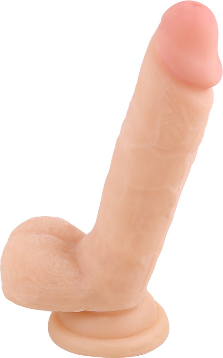 Goedkoopste Bang It Real Dildo No. 13 Met Ballen Blank