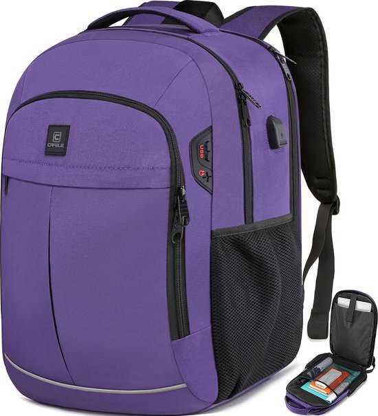 Rugzak - laptop rugzak - rugzak voor mannen, vrouwen - boekentas - Rugtas voor reizen, school en werk