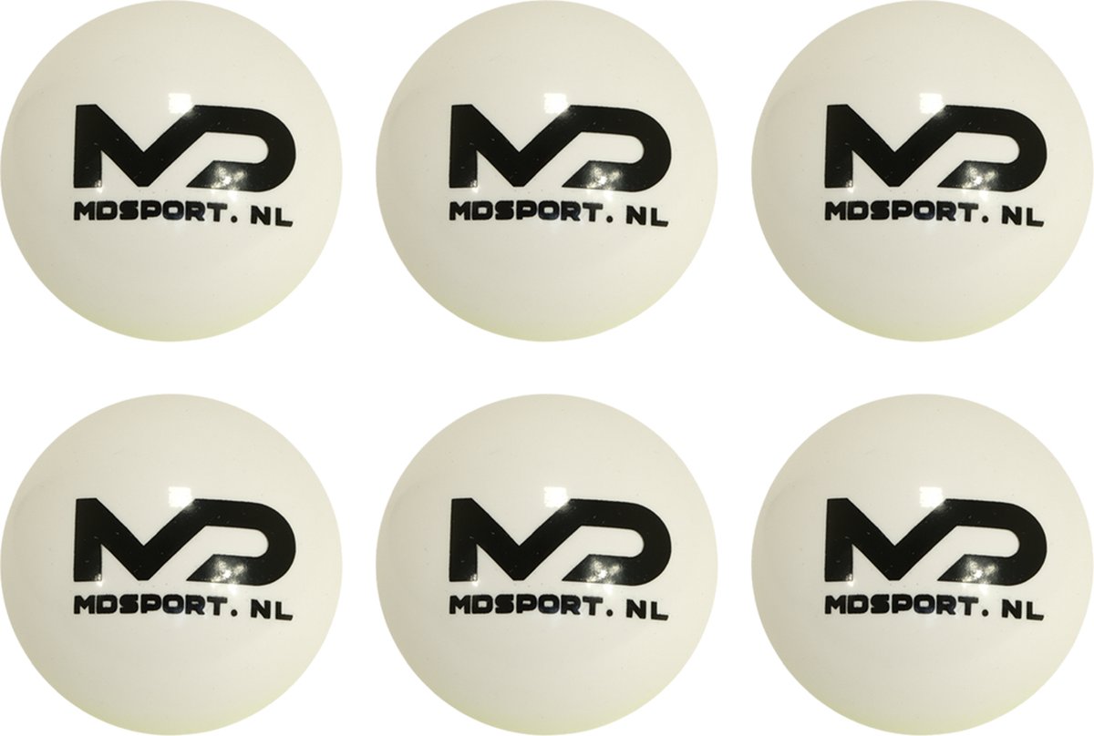 MDsport - Hockeybal - Hard - Set van 6 - No bounce
