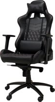 Game Hero Gaming Chair MW2 - Chaise de bureau - Accoudoirs réglables - Chaise avec oreiller - Zwart