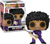 Funko Pop! Rocks: Jimi Hendrix - Paars Pak (2023 Summer Convention) - Gelimiteerde Editie