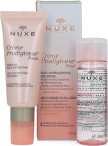 Nuxe Crème Prodigieuse Gel Crème Multi-Correction + Water Micellaire Face - 40 ml - 50 ml (pour peaux normales à mixtes)