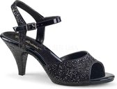 Fabulicious Hoge hakken -37 Shoes- BELLE-309G Zwart