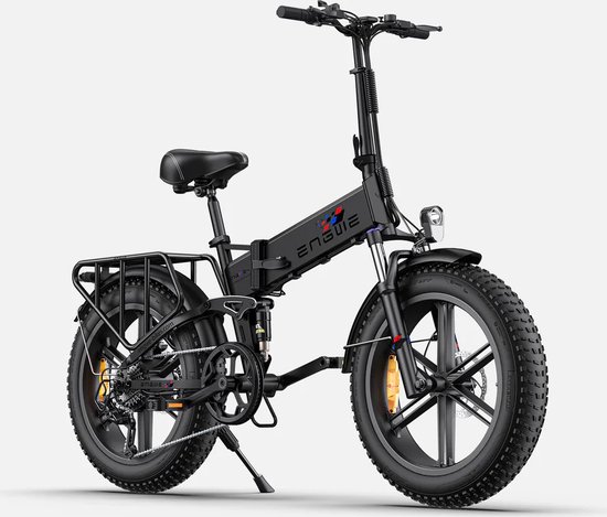 Foto: Engwe engine x elektrische fiets 20inch 48v13ah battery 250w 45 120km range 25km h disc break foldable durable ebike