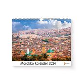Huurdies - Marokko Kalender - Jaarkalender 2024 - 35x24 - 300gms