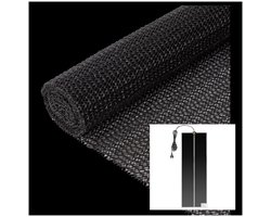 Warmtemat inclusief antislipmat - 28 x 80 CM - met regelaar - 45 Watt- voor kuikens - reptielen - kleine zoogdieren - pluimvee